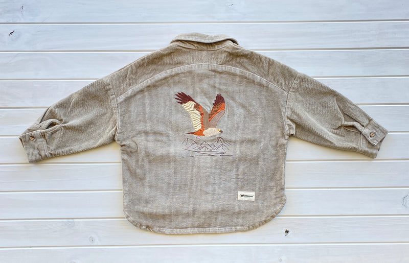 Brahminy Kite Corduroy Jacket