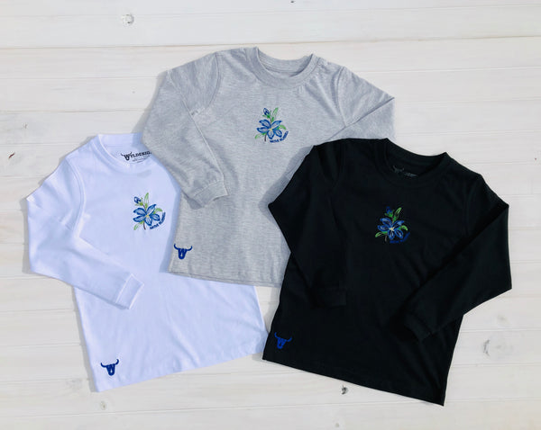 Native Bluebell L/S Crewneck Shirt Girls