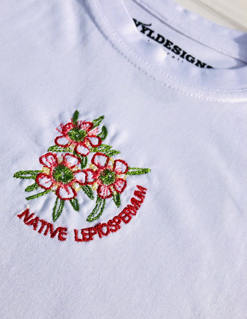 Native Leptospermum L/S Crewneck Shirt Girls