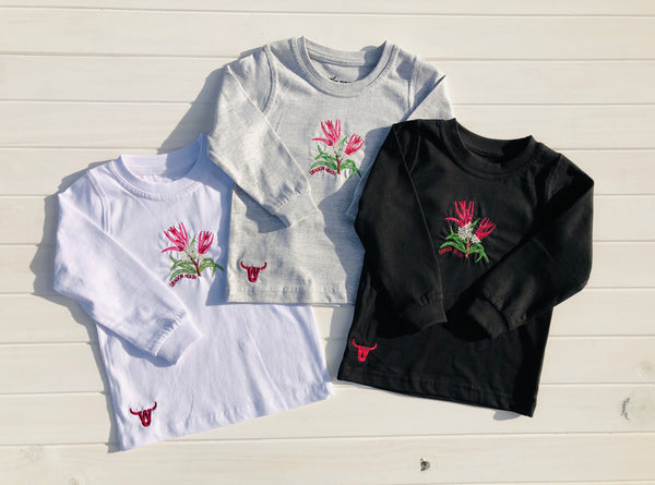 Native Dragon Heath L/S Crewneck Shirt Girls