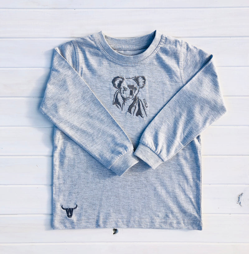 Koala L/S Crewneck Shirt Unisex