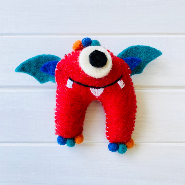 Fred the Red Monster Munch Tooth Pillow