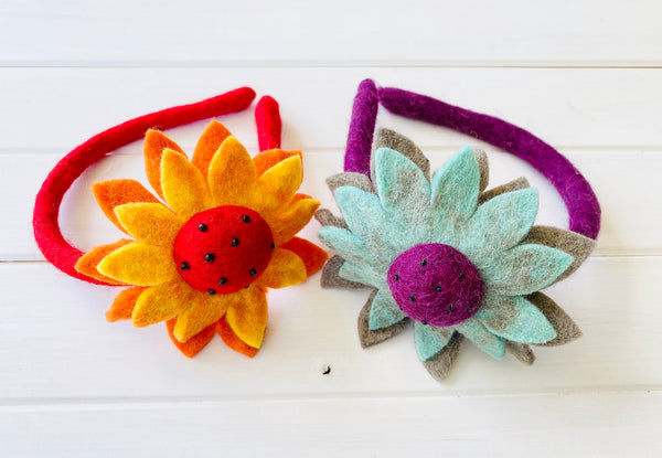 Native Sunflower Headbands