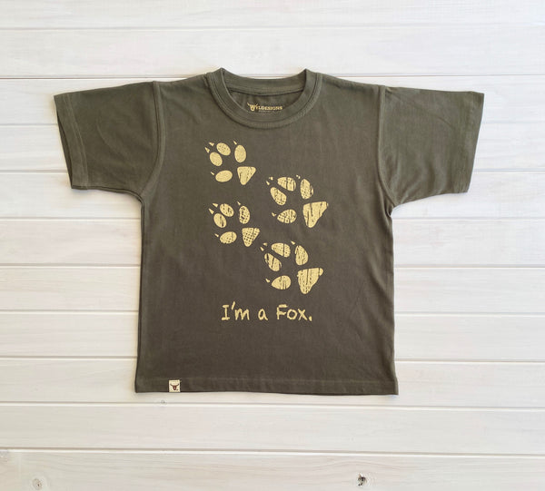 I'm a Fox.2 Olive Crew Tee