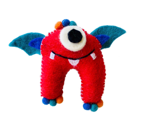 Fred the Red Monster Munch Tooth Pillow