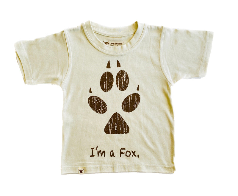 I'm a Fox.1 Bone Crew Tee